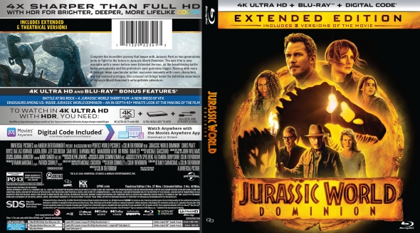 CoverCity - DVD Covers & Labels - Jurassic World Dominion - 4K