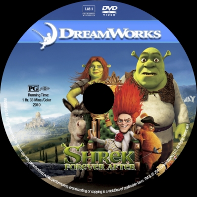 shrek 4 dvd cover