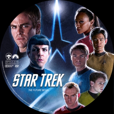 star trek dvd label