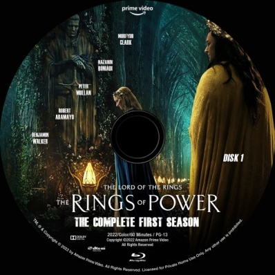 The Lord of the Rings: The Rings of Power - Season 1; disk 1