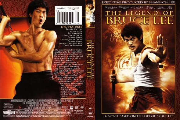 the legend of bruce lee dvd