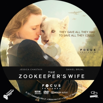 CoverCity DVD Covers Labels The Zookeeper s Wife