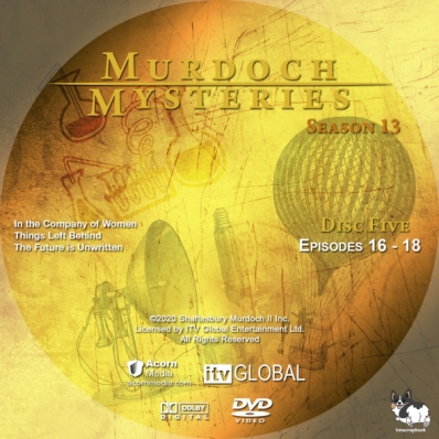 Murdoch Mysteries - Season 13, disc 5