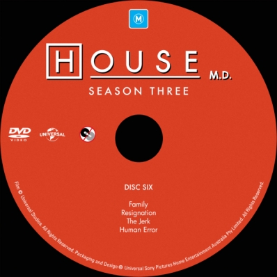 House M.D. - Season 3; disc 6