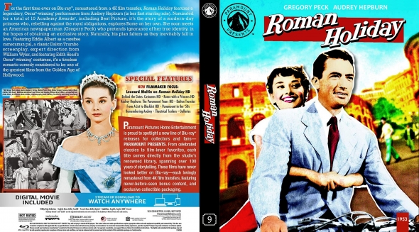 CoverCity - DVD Covers & Labels - Roman Holiday