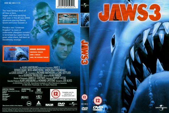 jaws 3 dvd
