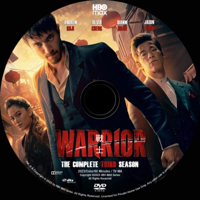 CoverCity - DVD Covers & Labels - Warrior - Season 3