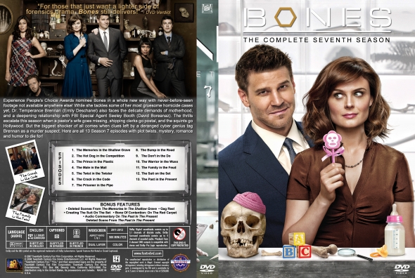 Bones - Season 7 (spanning spine)