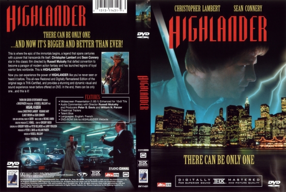 CoverCity DVD Covers Labels Highlander