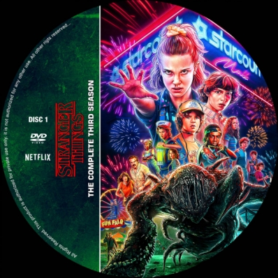 Stranger Things - Season 3; disc 1