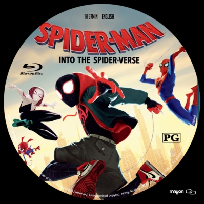 CoverCity - DVD Covers & Labels - Spider-Man: Into the Spider-Verse