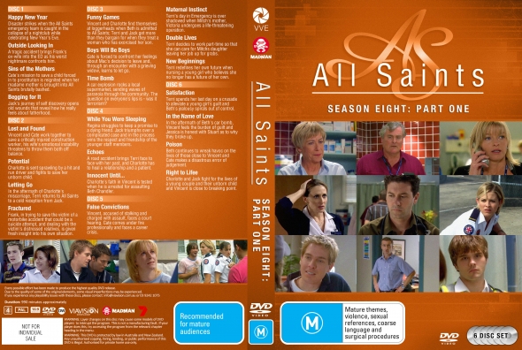 All Saints - Season 8; Part 1