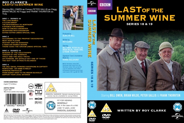 CoverCity - DVD Covers & Labels - Last Of The Summer Wine - Season 18 & 19