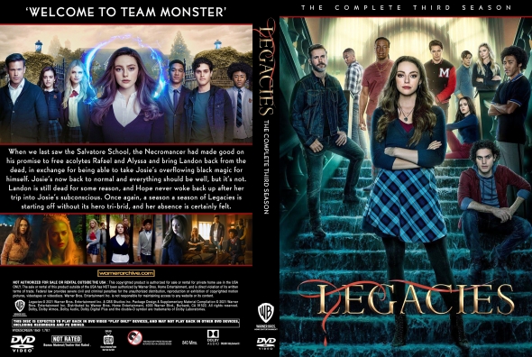 Legacies - Saison 3 (DVD) - Cdiscount DVD