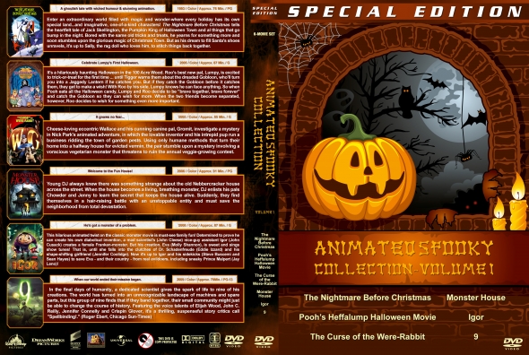 Animated Spooky Collection - Volume 1