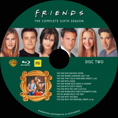 Friends - Season 6; disc 2