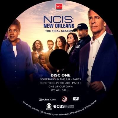 NCIS: New Orleans - Season 7; disc 1