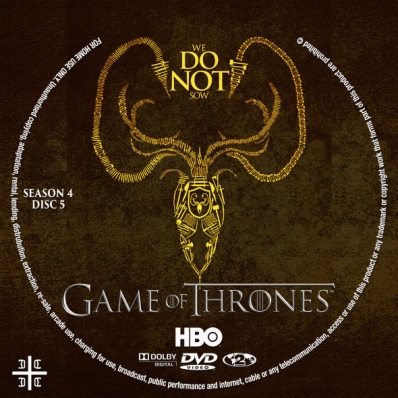 Game of Thrones - Season 4; disc 5