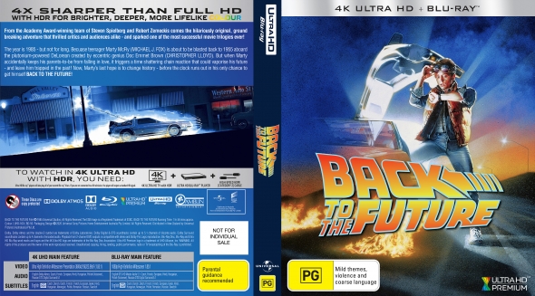 CoverCity - DVD Covers & Labels - Back To The Future 4K