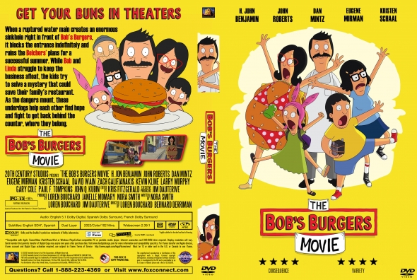 CoverCity DVD Covers Labels The Bob s Burgers Movie