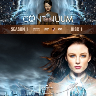 Continuum - Season 1; disc 1