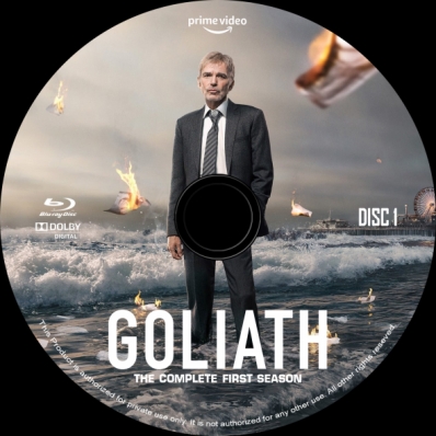 Goliath - Season 1, disc 1