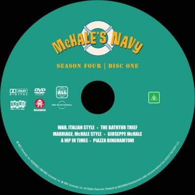 McHale's Navy - Season 4; disc 1