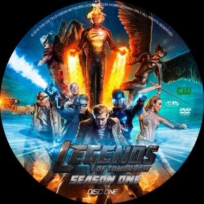 Legends of Tomorrow - Season 1; disc 1