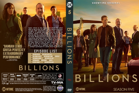 CoverCity - DVD Covers & Labels - Billions - Season 5