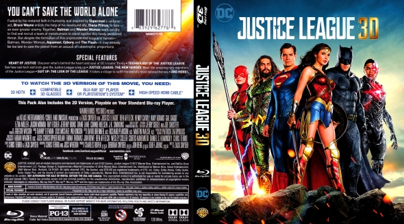 CoverCity DVD Covers Labels Justice League 3D