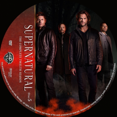 Supernatural - Season 12; disc 5