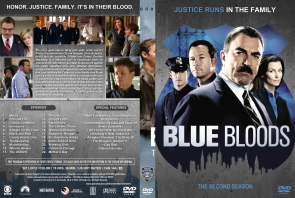 Blue Bloods - Season 2 (spanning spine)