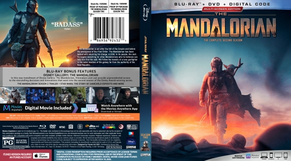 CoverCity - DVD Covers & Labels - The Mandalorian - Season 2