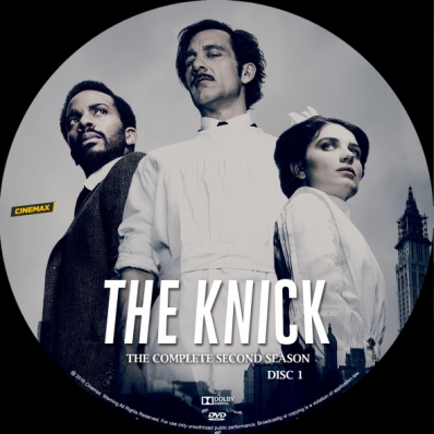 The Knick - Season 2; disc 1