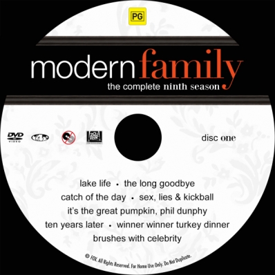 Modern Family - Season 9; disc 1