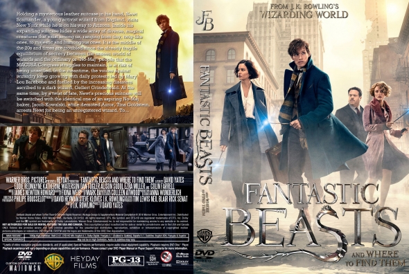 CoverCity - DVD Covers & Labels - Fantastic Beasts and Where to Find Them