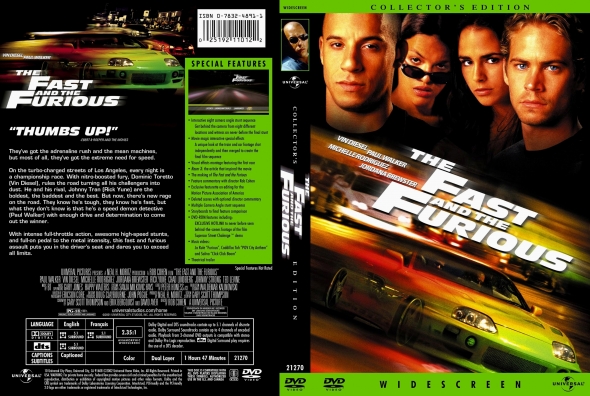 CoverCity - DVD Covers & Labels - The Fast and the Furious