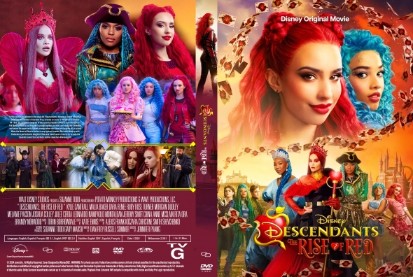 CoverCity - DVD Covers & Labels - Descendants: The Rise of Red