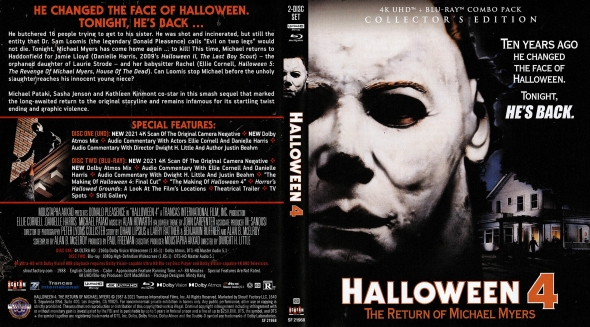 Halloween 4: The Return of Michael Myers 4K