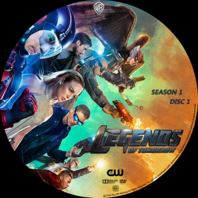 Legends of Tomorrow - Season 1; disc 1