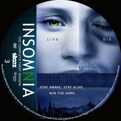 Insomnia - Season 1; disc 3