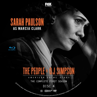 American Crime Story: The People v. O.J. Simpson - Season 1; disc 4