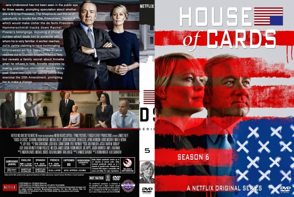 House of Cards - Season 5 (spanning spine)