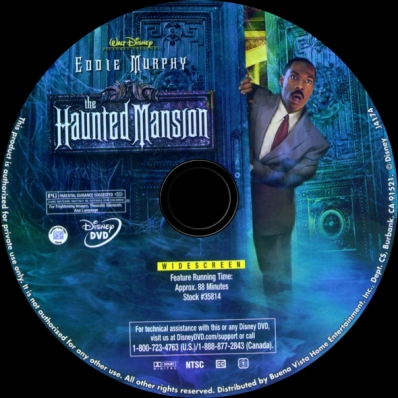 CoverCity - DVD Covers & Labels - The Haunted Mansion