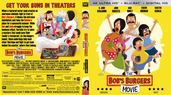 Covercity - Dvd Covers & Labels - The Bob's Burgers Movie 4k