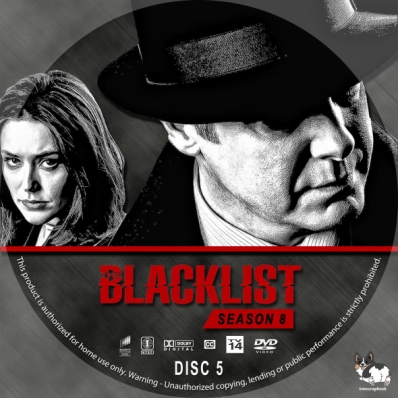 CoverCity - DVD Covers & Labels - The Blacklist - Season 8, disc 5