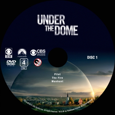 Under The Dome - Season 1; disc 1