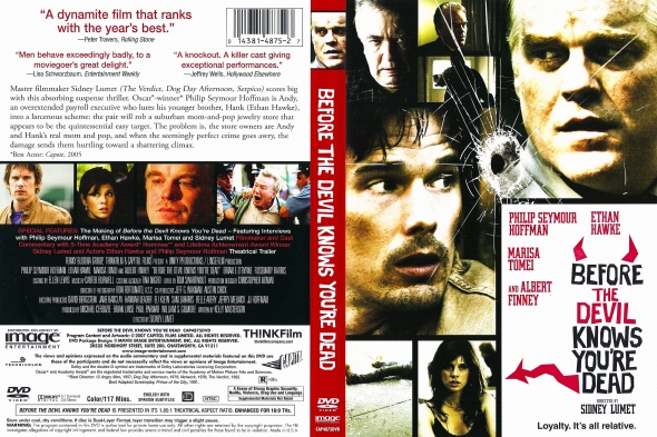 Covercity Dvd Covers And Labels Before The Devil Knows Youre Dead 6955