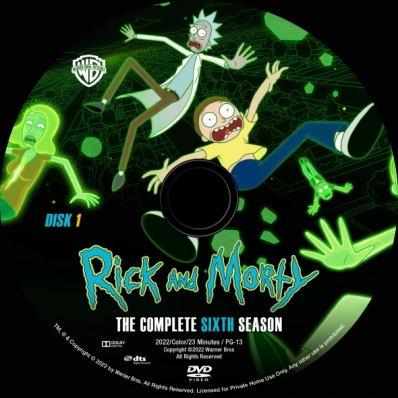 Rick and Morty - Season 6; disk 1