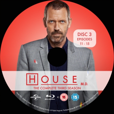 Covercity - Dvd Covers & Labels - House - Season 3; Disc 3